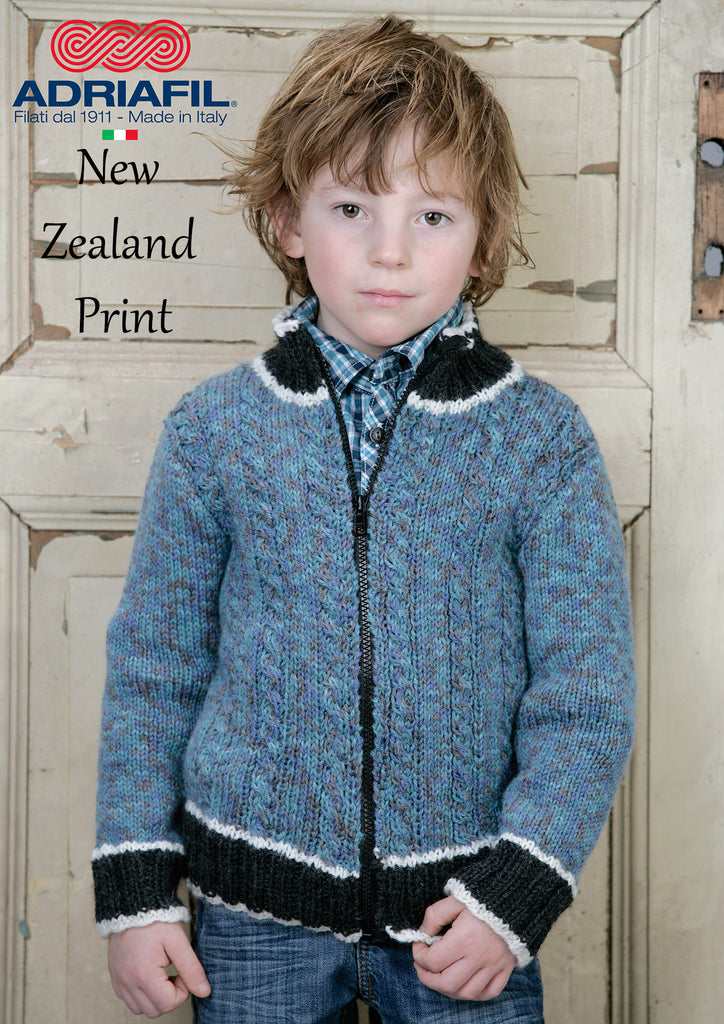 Adriafil Pattern 1012 - New Zealand Print & New Zealand