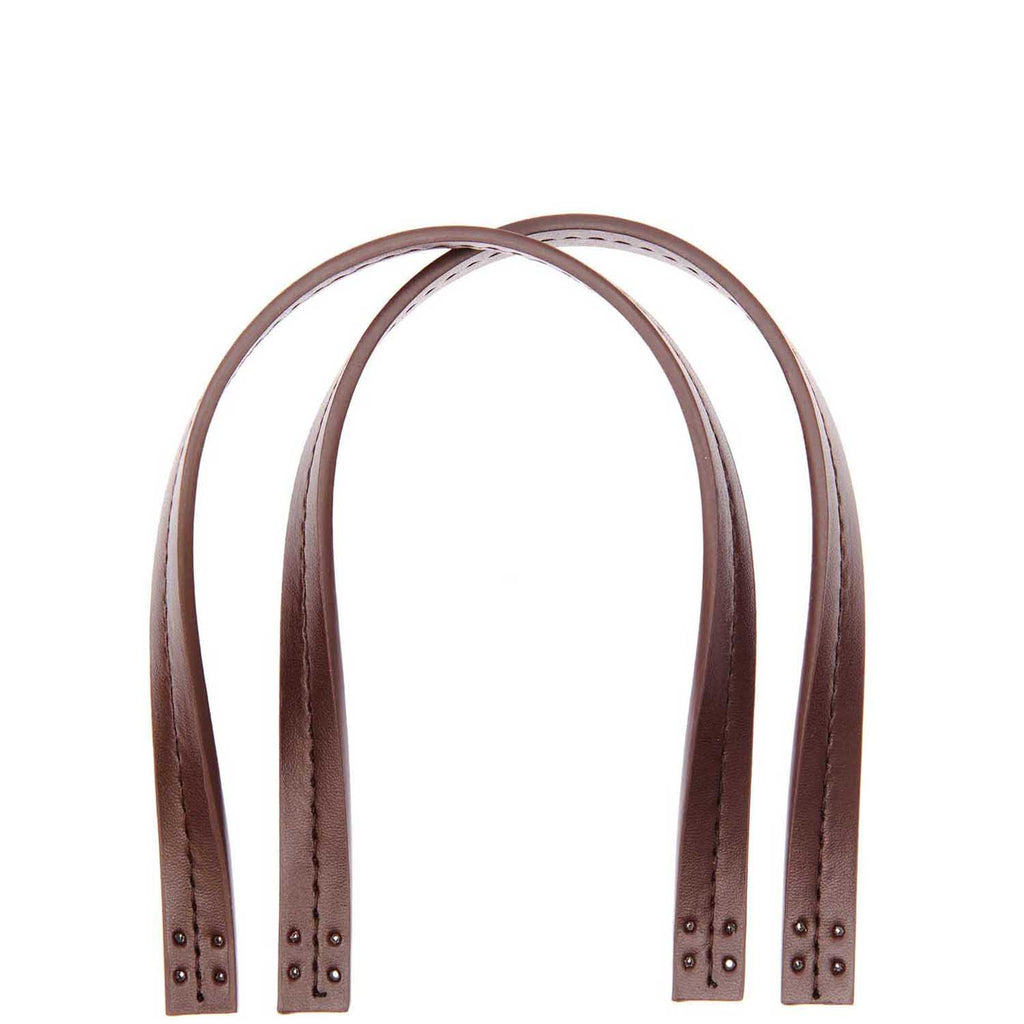 Rico Bag Handles - Short Dark Brown