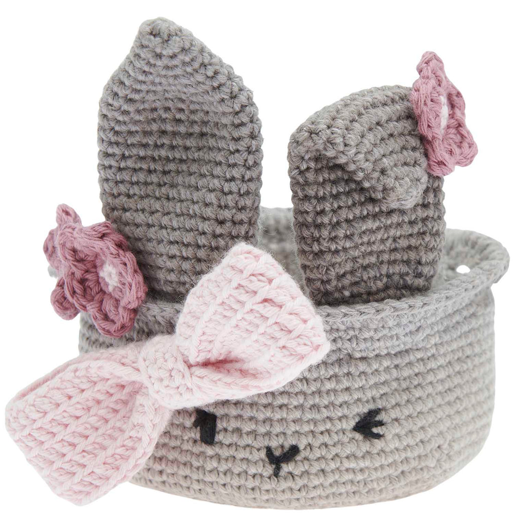 Ricorumi Easter Basket Kit - Grey