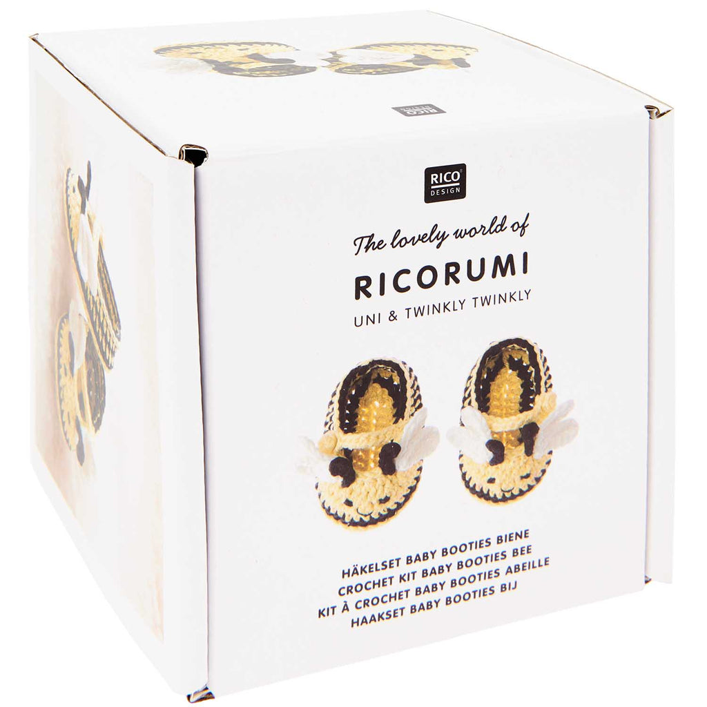 Ricorumi Baby Booties Kit - Bee