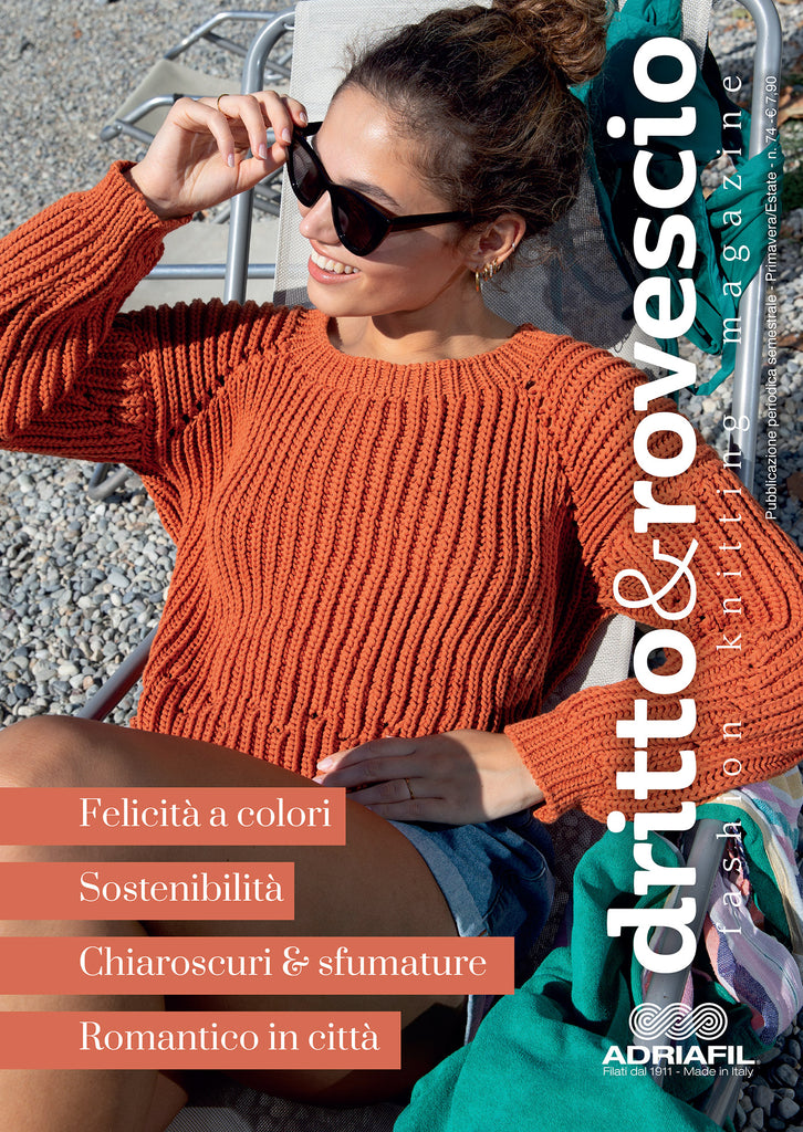 Adriafil Dritto & Rovescio no. 74 - Pattern Book