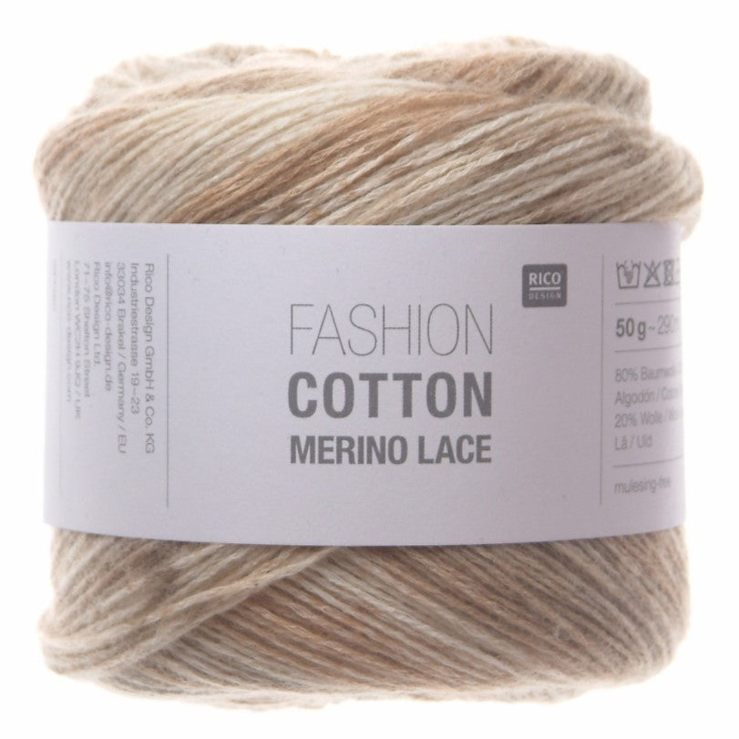 Rico Fashion Cotton Merino Lace 50g