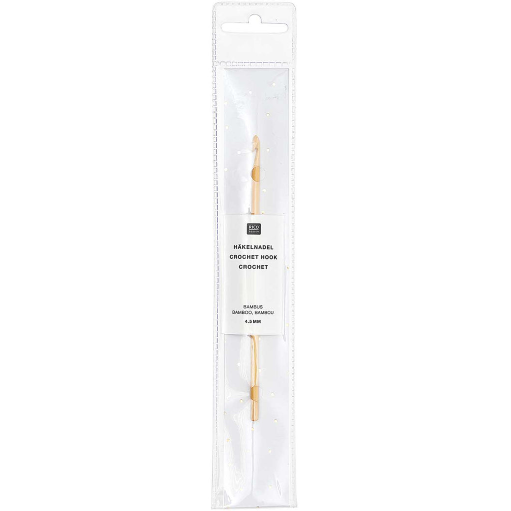 Rico Bamboo Crochet Hook 4.5mm