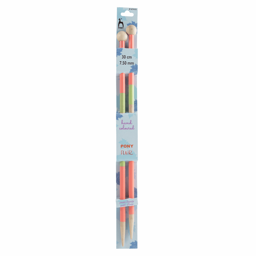 Knitting Needles: Single-Ended: Hand Coloured: Flair