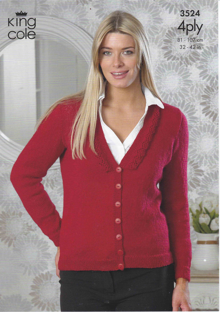 King Cole Pattern 3524