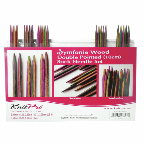 Knit Pro Symfonie - Double Pointed Sock Needle Set