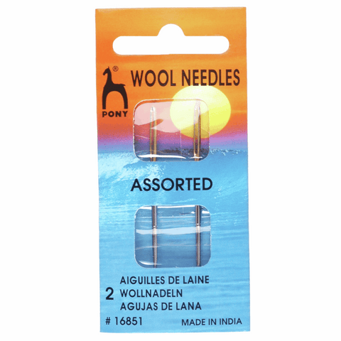 Hand Sewing Wool Needles: Gold Eye
