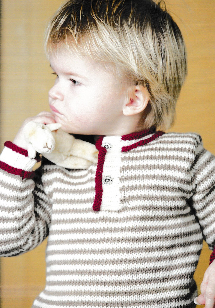 Adriafil Pattern - Boys Sweater - Regina