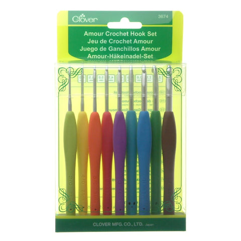 Clover Amour Crochet Hook Set 2mm - 6mm