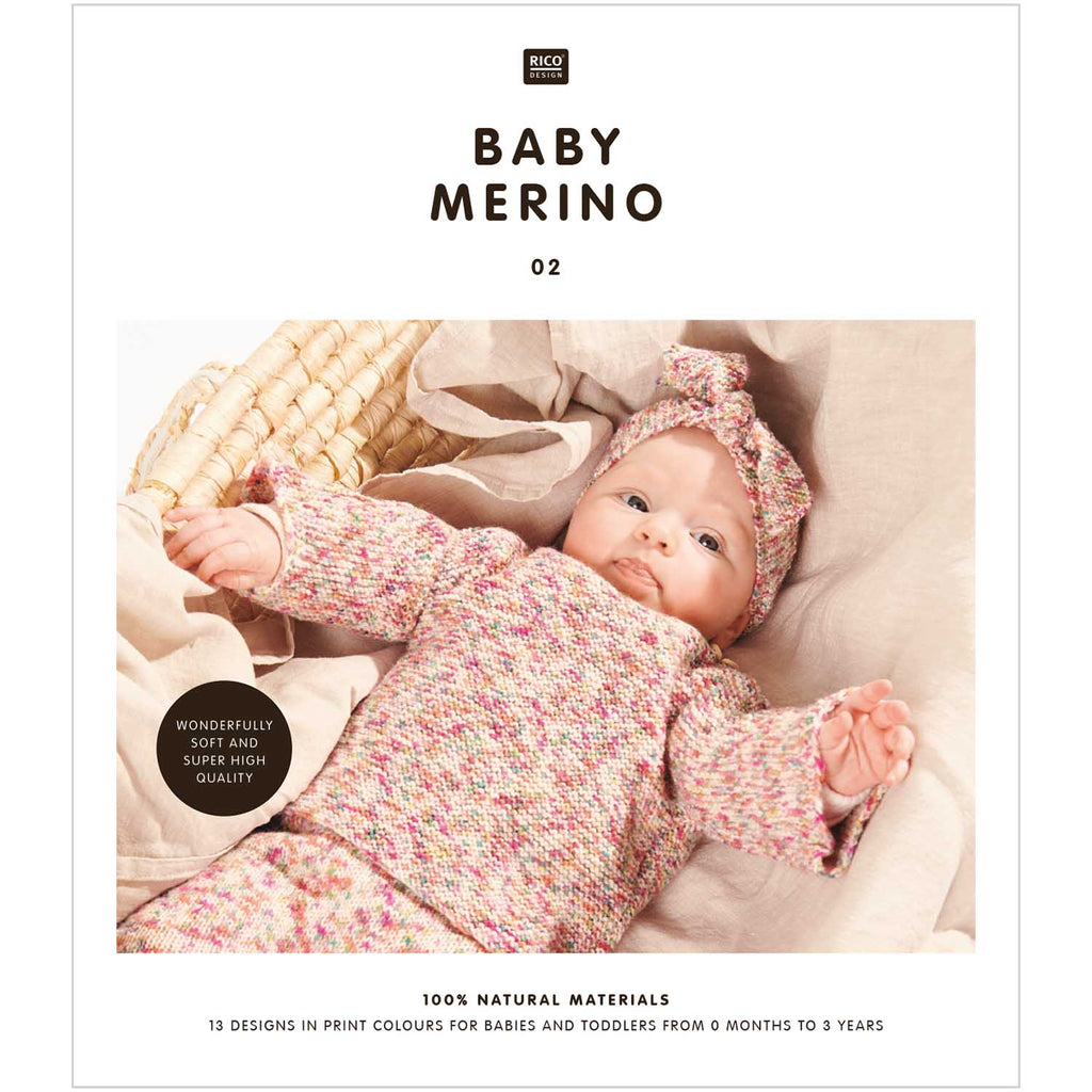 Rico Baby Merino 02 Pattern Book