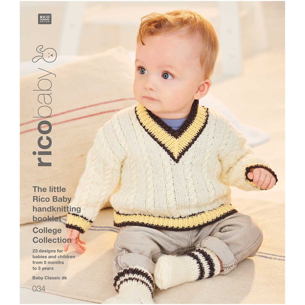 Rico Baby - The Little Rico Baby Handknitting Booklet College Collection
