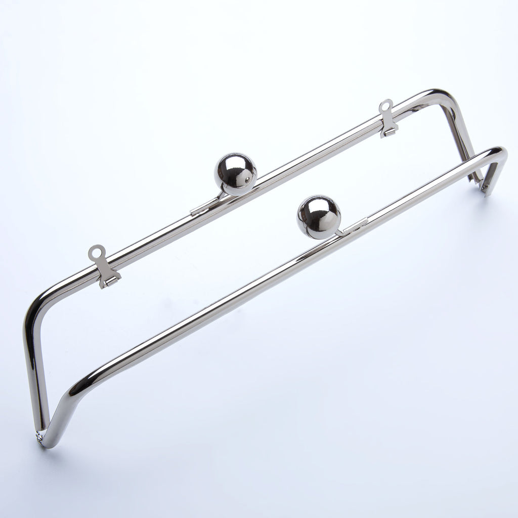 Bag Clasp: Snap-Shut: 305mm / 12”: Nickel