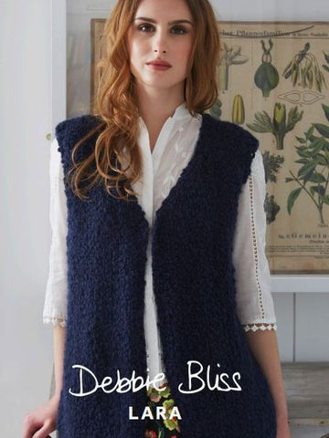 Debbie Bliss Lara Pattern 058 V Neck Gilet