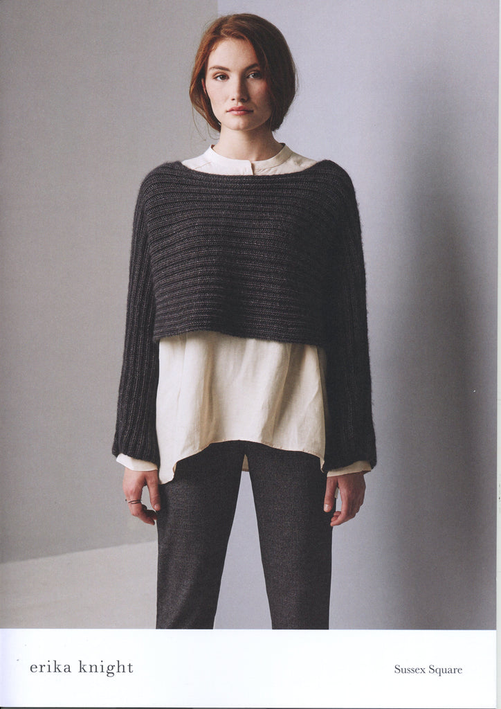 Erika Knight Pattern Sussex Square - Wild Wool