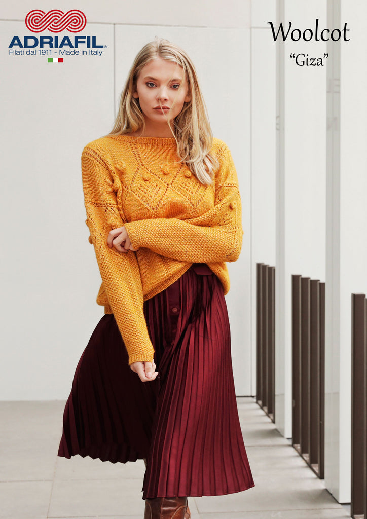 Adriafil Pattern Giza - Woolcot
