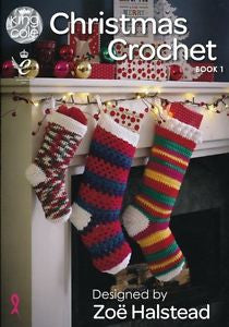 King Cole Christmas Crochet Book 1