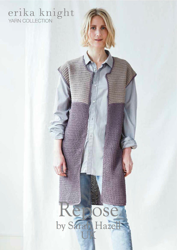 Erika Knight Pattern 065 Repose - Studio Linen