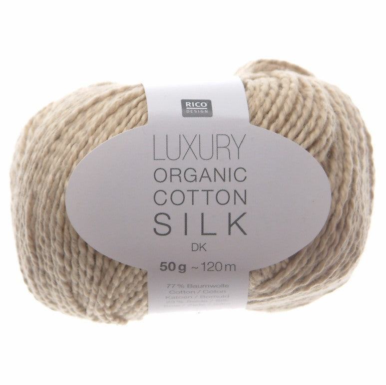 Rico Luxury Organic Cotton Silk DK 50g