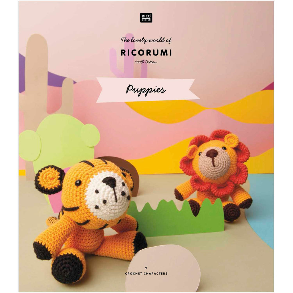 Rico Ricorumi Pattern Book - Puppies