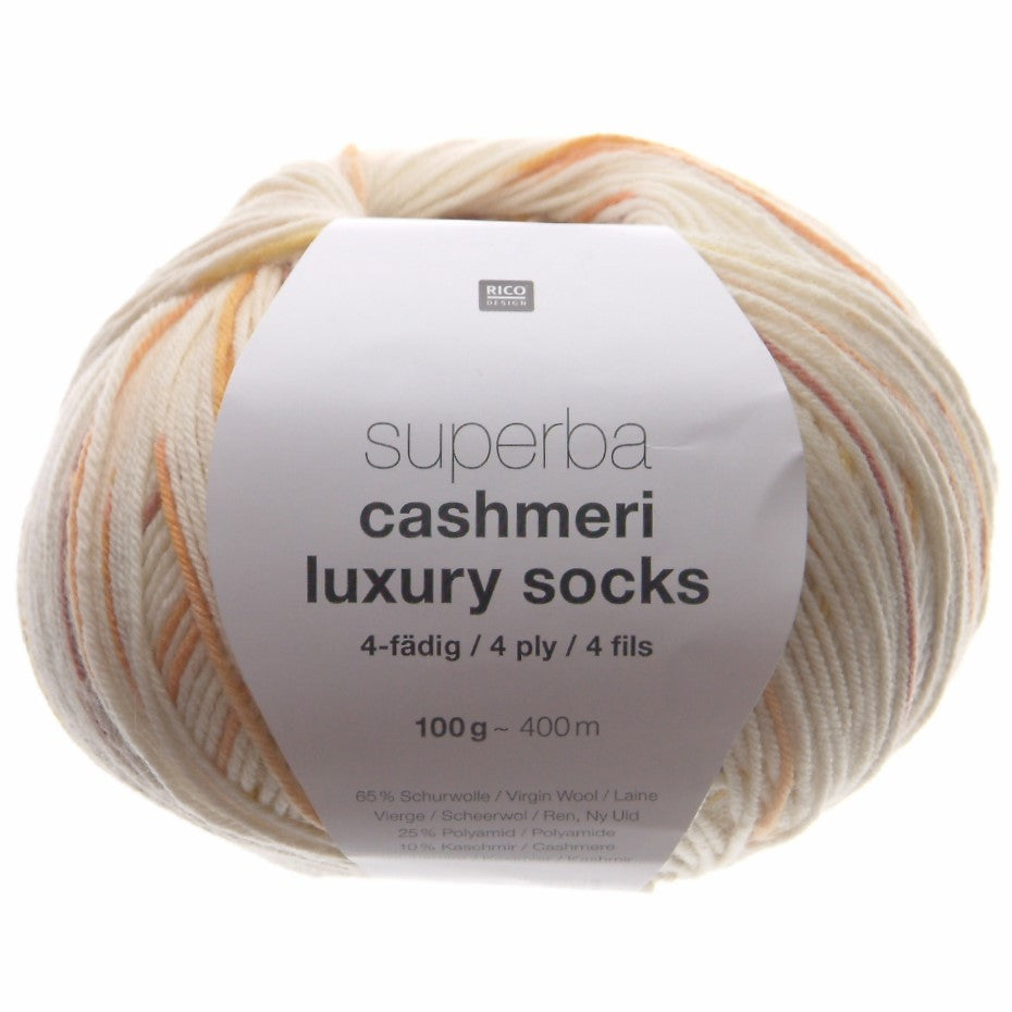 Rico Superba Cashmeri Luxury Socks 4ply