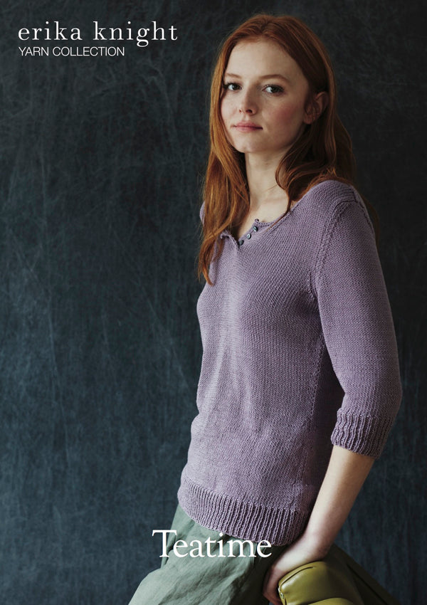 Erika Knight Pattern 094 Teatime - Studio Linen