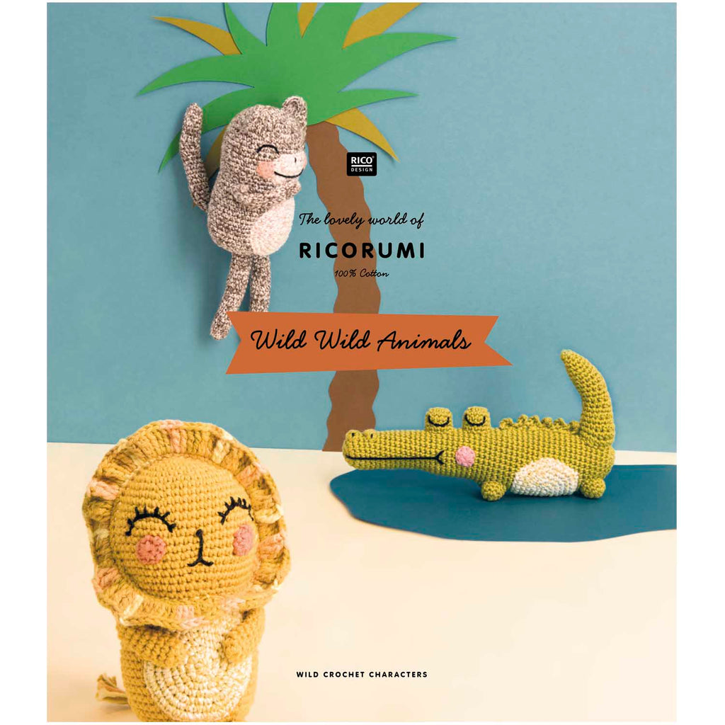 Rico Ricorumi Pattern Book - Wild Wild Animals