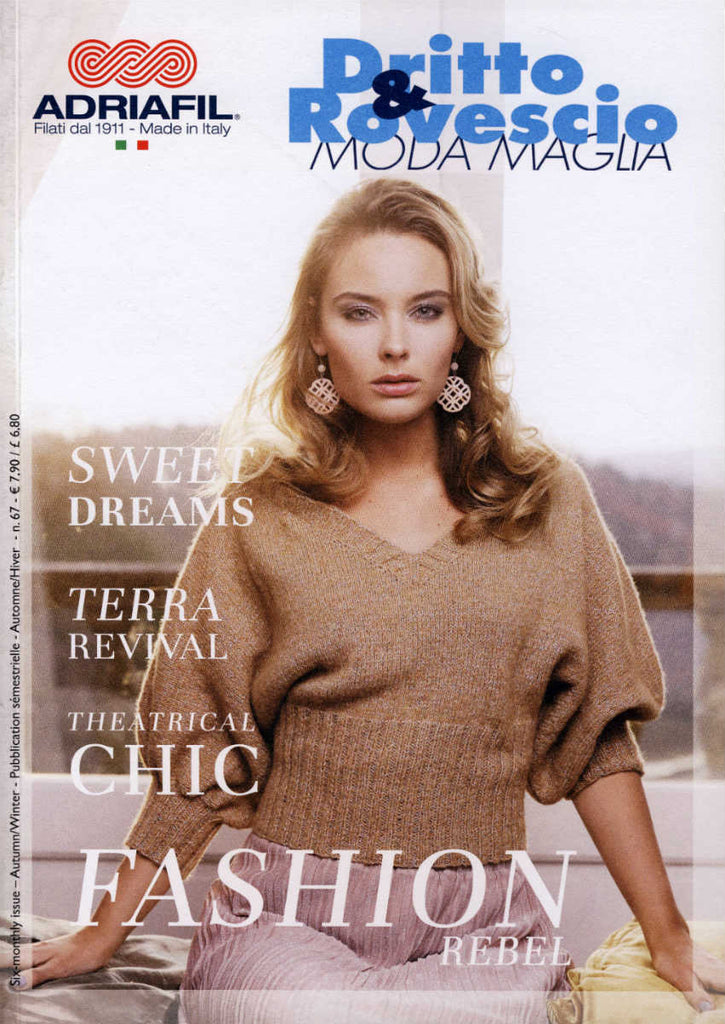 Adriafil Dritto & Rovescio no. 67 - Pattern Book