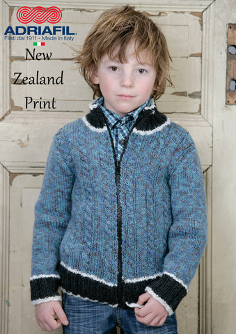 Adriafil Pattern 1012 - New Zealand Print & New Zealand