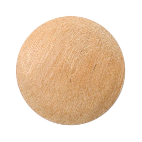 15mm Round Wooden Button