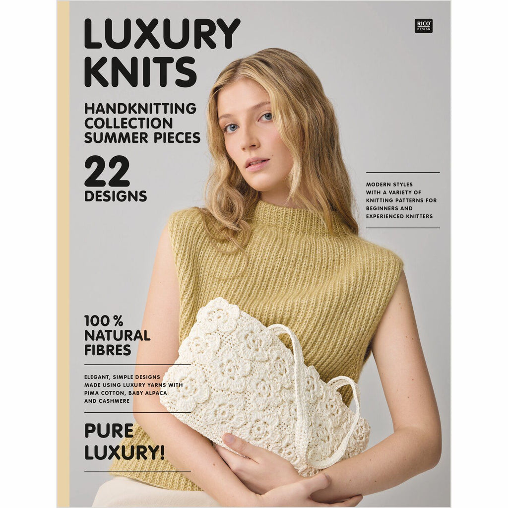 Rico Luxury Knits Summer Pieces - Pattern Book