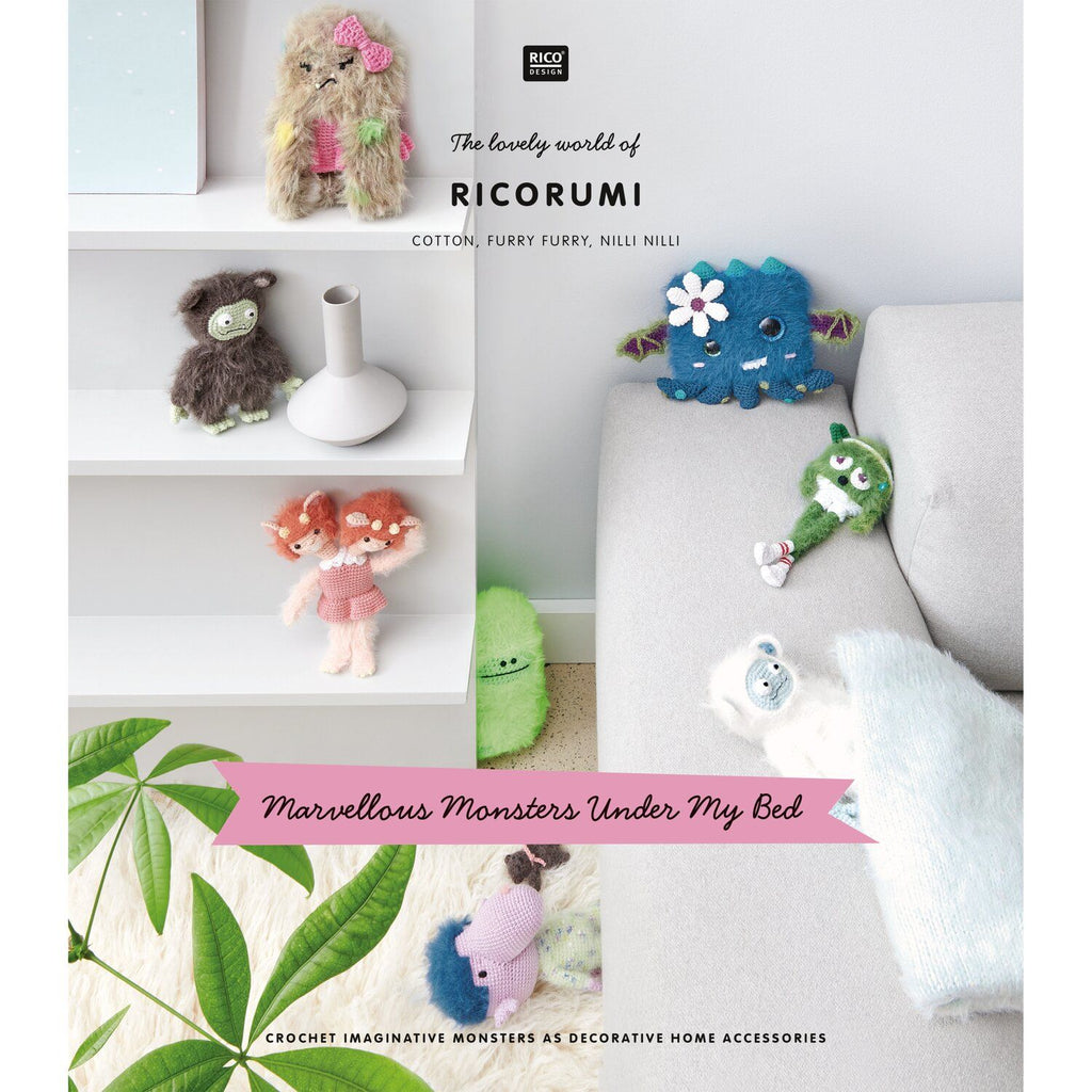 Rico Ricorumi Pattern Book - Marvelous Monsters Under My Bed