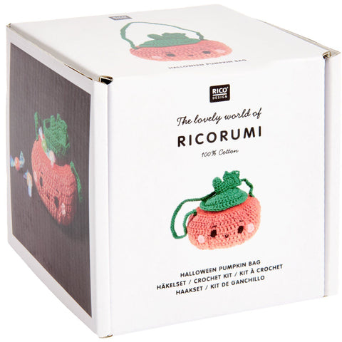 Ricorumi Crochet Kits - Halloween Pumpkin Bag