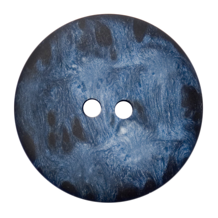 Buttons: 2 hole: 23mm: Navy Blue