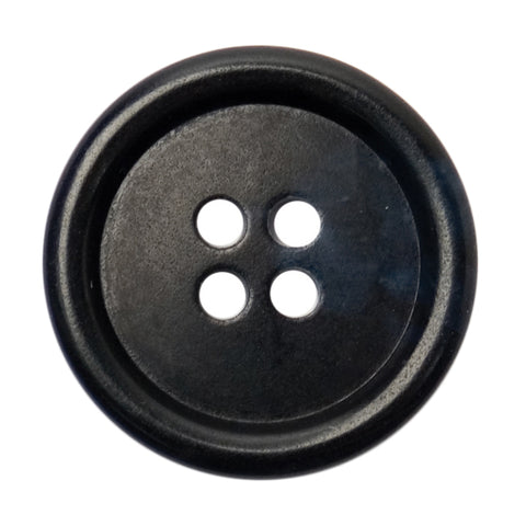 20mm Navy Blue 4 Hole Jacket Button