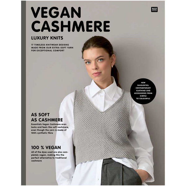 Rico Vegan Cashmere Luxury Knits Pattern Book My Yarnery