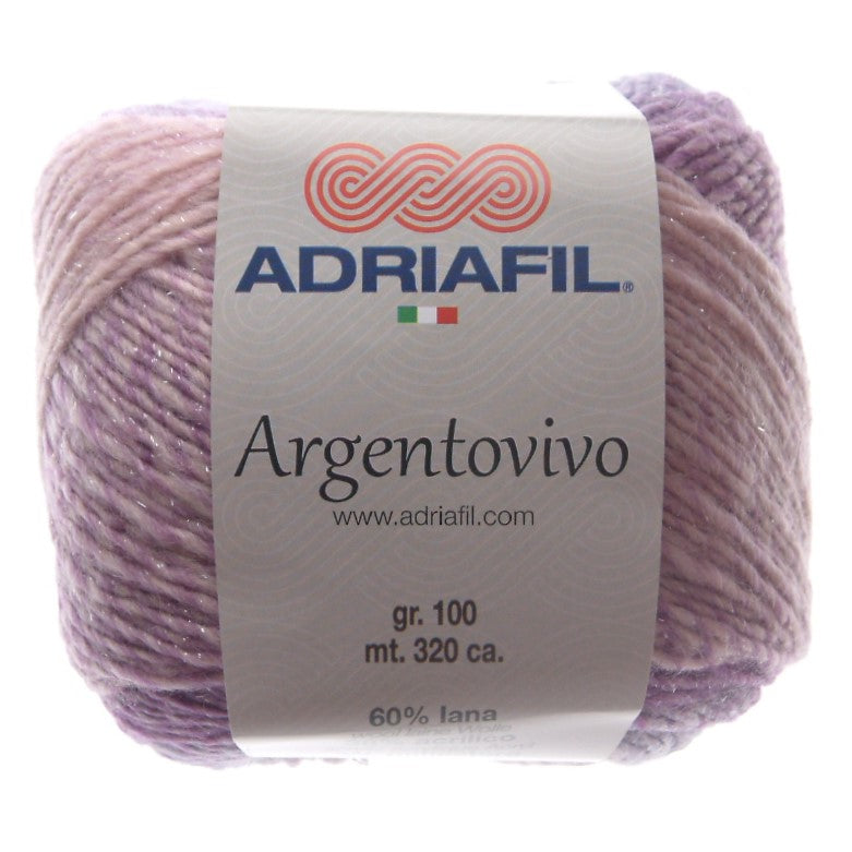 Adriafil Argentovivo Aran 100g
