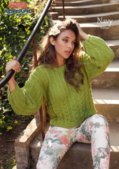 Adriafil Pattern Bilbao - Navy