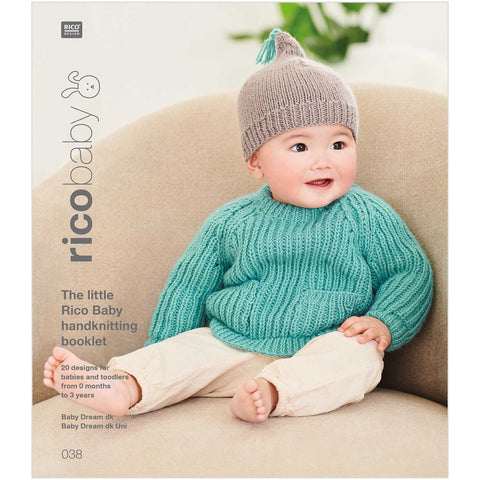 Rico Baby - The Little Rico Baby Handknitting Booklet for Baby Dream DK & Uni DK 038