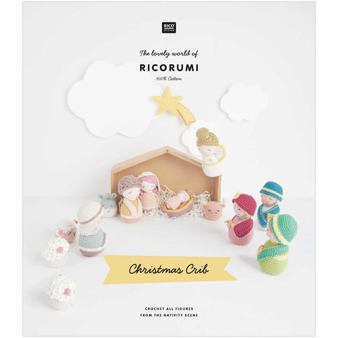 Rico Ricorumi Pattern Book - Christmas Crib