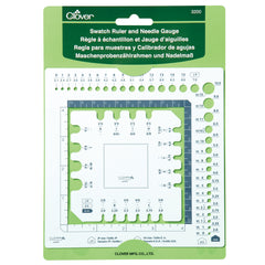 Swatch Ruler and Needle Gauge