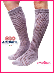 Adriafil pattern - 'Emotion' Knee High Socks - Calzasocks
