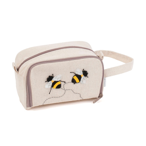 Crochet Bag - Appliqué Bee Design