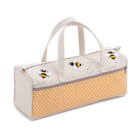 Knitting Bag - Appliqué Bee Design