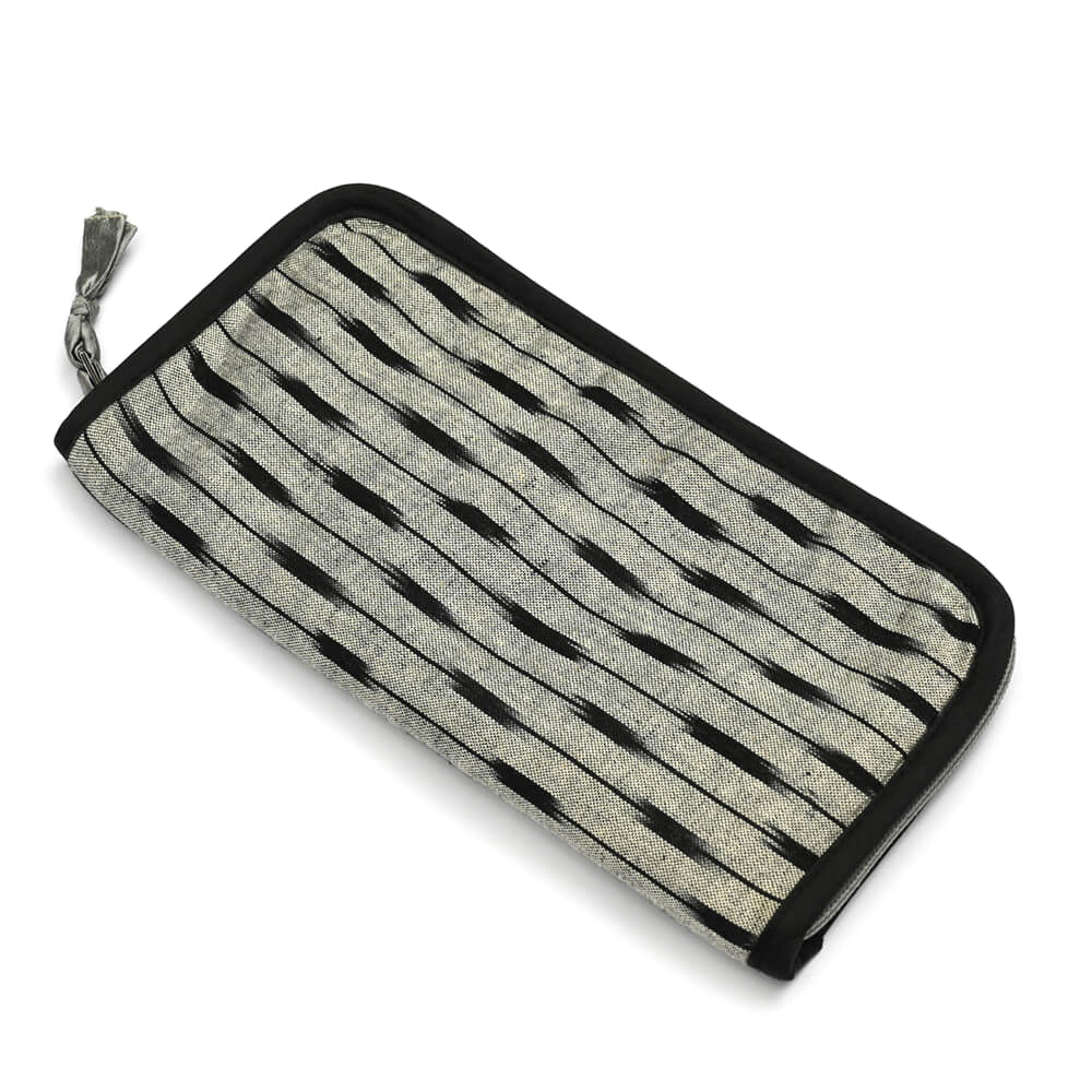 Lantern Moon Accessories Case - Knit-Aid - Ikat Design