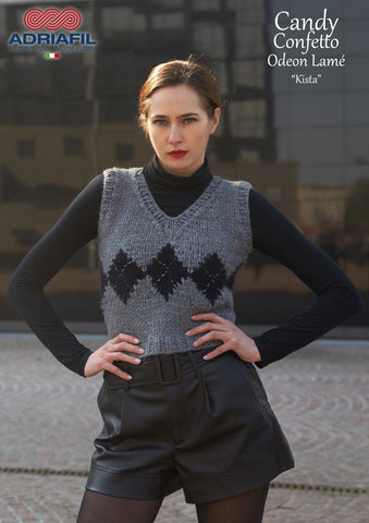 Adriafil Pattern Kista - Candy, Confetto, Odeon Lame