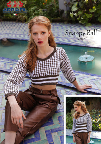 Adriafil Pattern Pompei - Snappy Ball