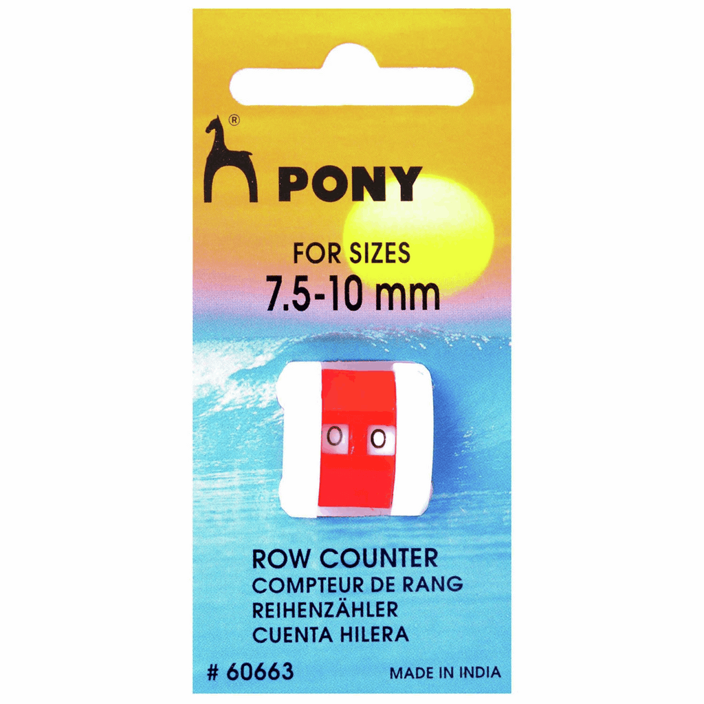 Pony Row Counter: Jumbo 7.50 - 10.00mm