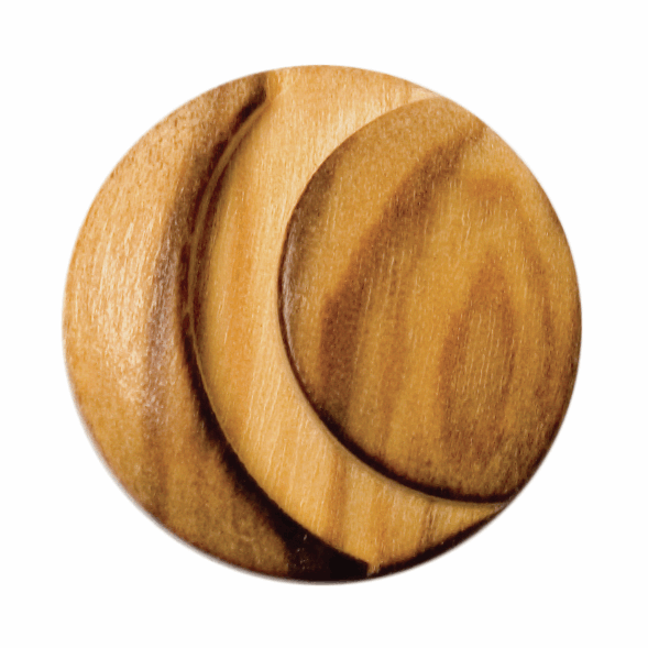 18mm Wooden Button