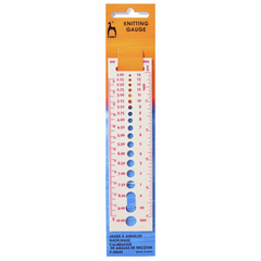 Knitting Needle Gauge