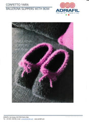 Adriafil Pattern Ballerina Slippers - Confetto